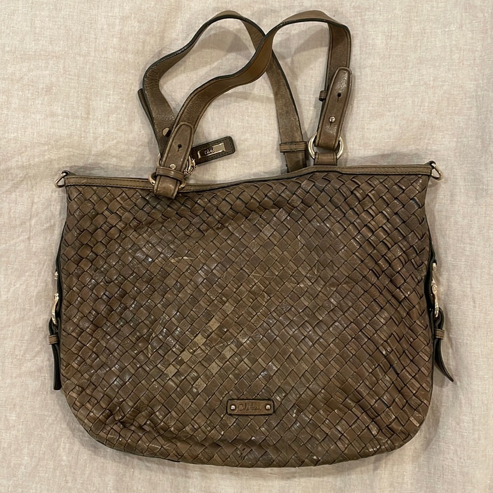 Cole Haan Leather bag with cross body strap